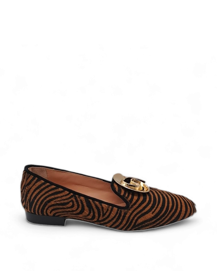 Slipper Fiore Zebrino Tigre