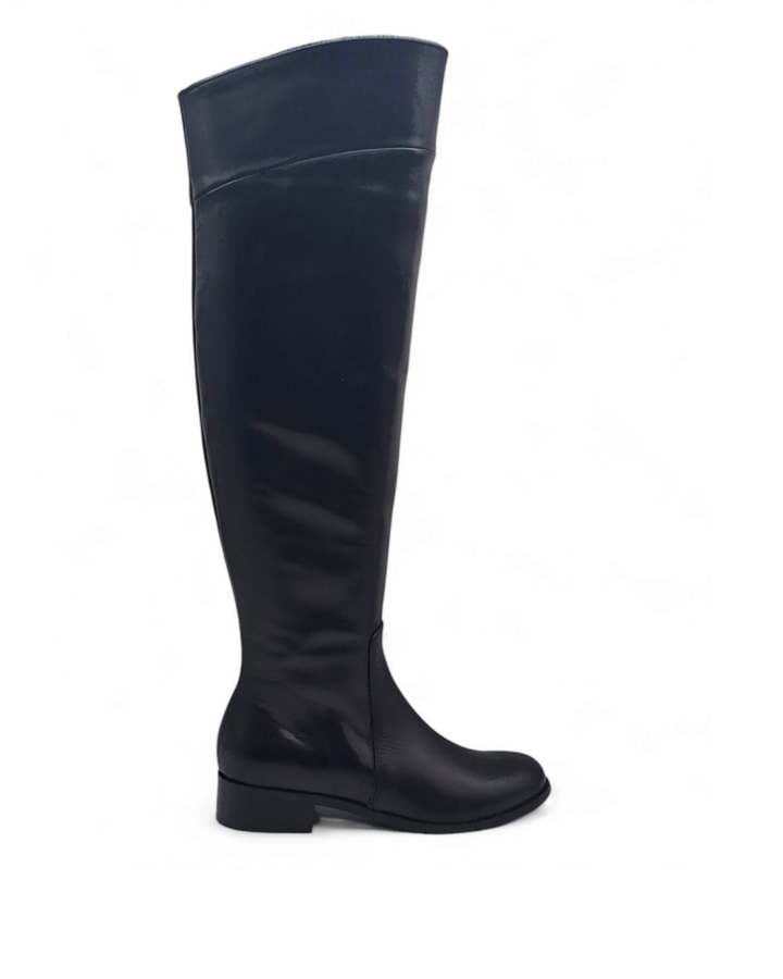 Martina Black Calf Boots