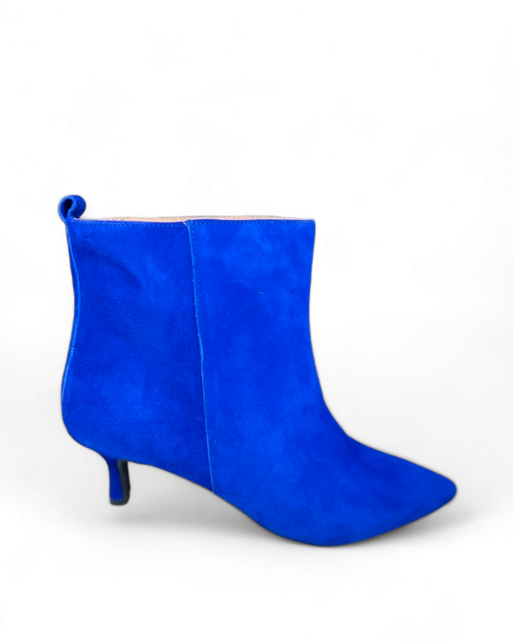 Capri Blue Suede Ankle Boot