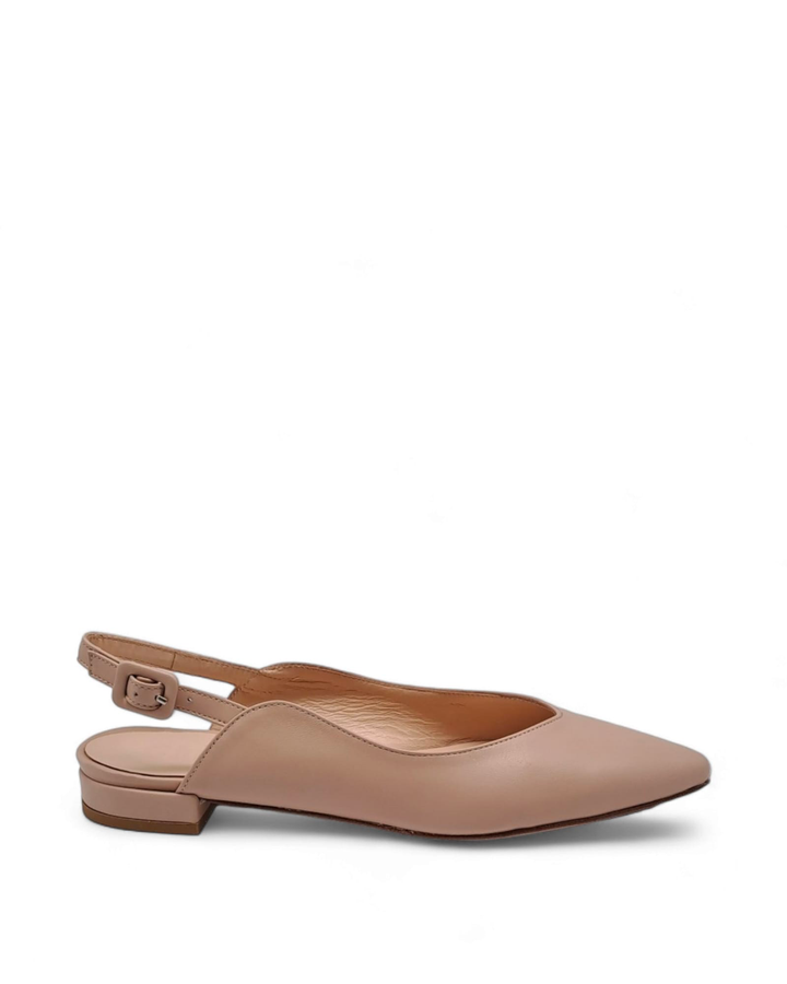 Slingback Eris Nappa Nude