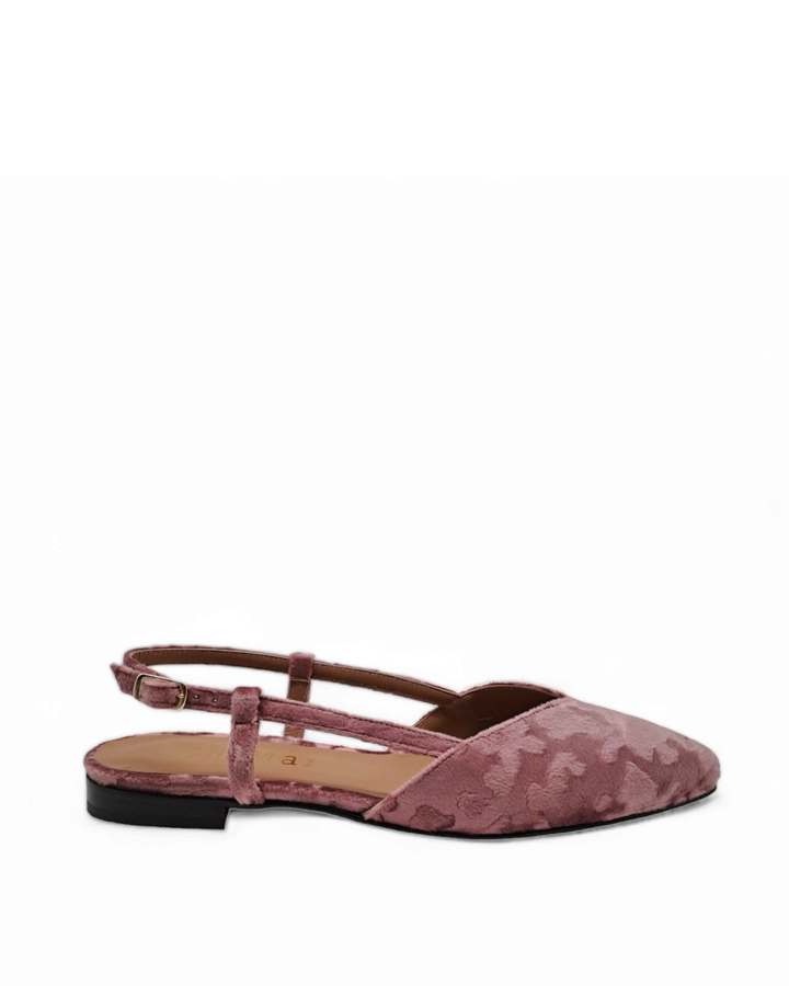 Slingback ChiMar Velvet Rosa