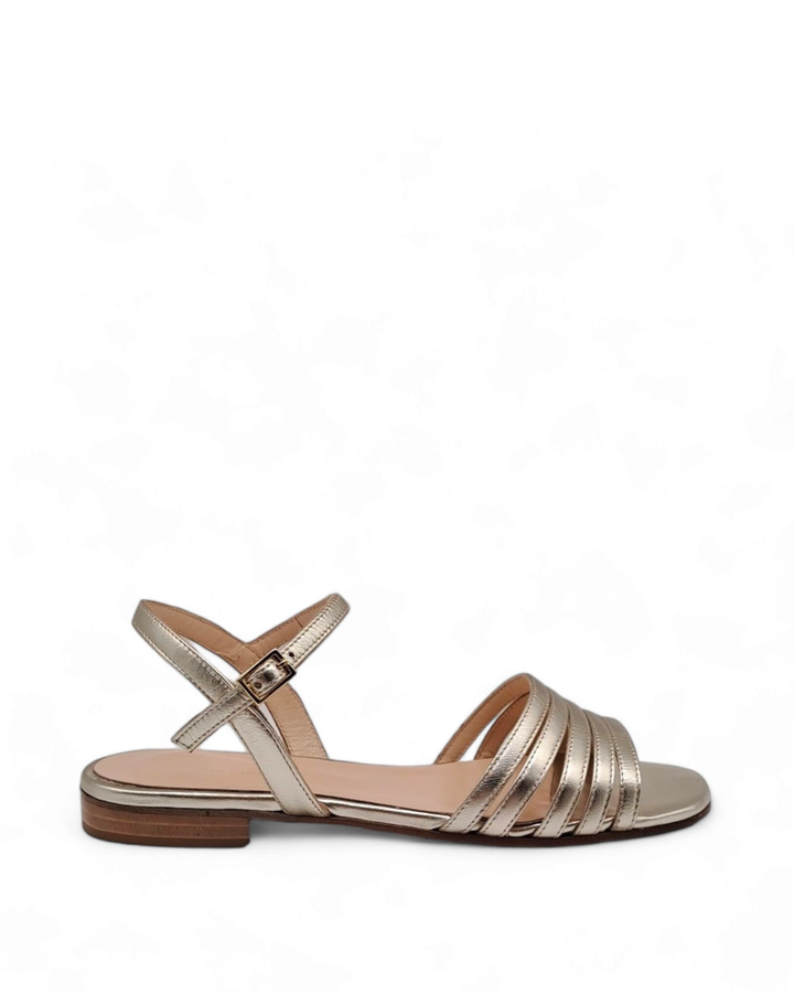 Sandy Sandal in Platinum Laminate