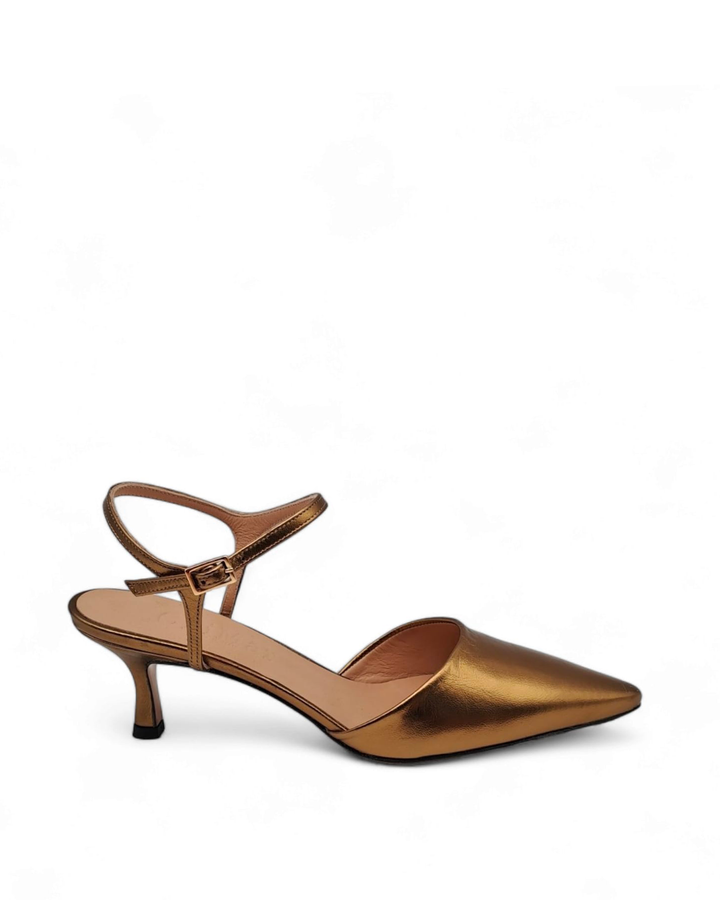 Slingback T5,5 Lam. Bronzo