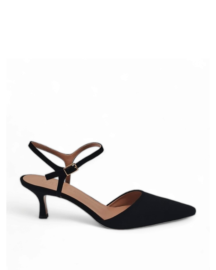 Slingback T5,5 Camoscio Nero