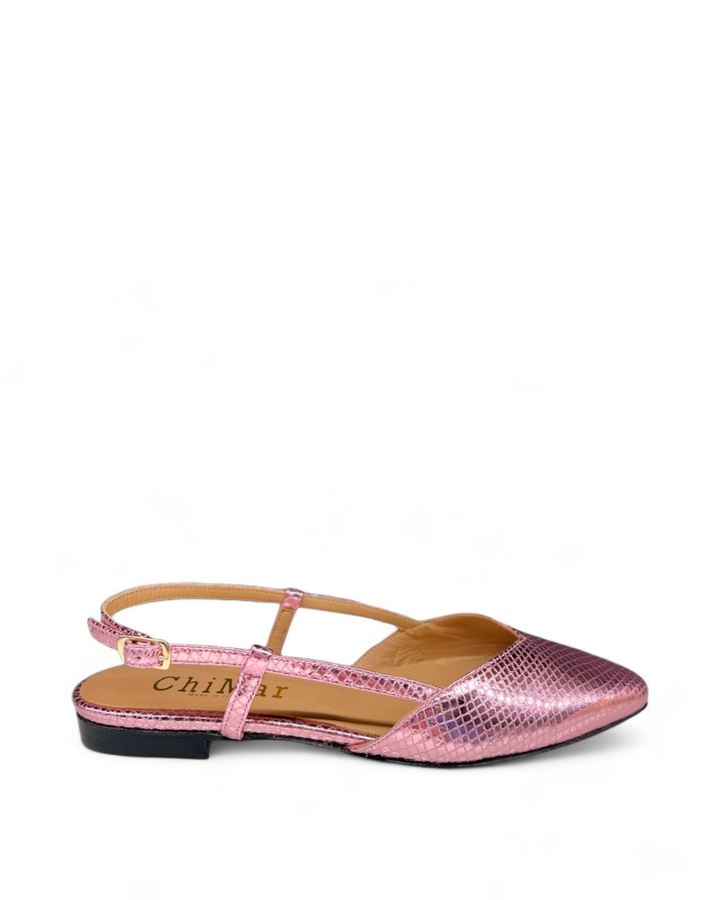 Slingback ChiMar Stampa/Rosa