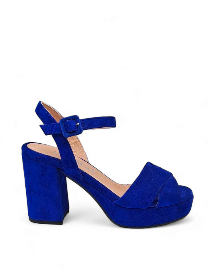 Royal Suede Plateau Sandal