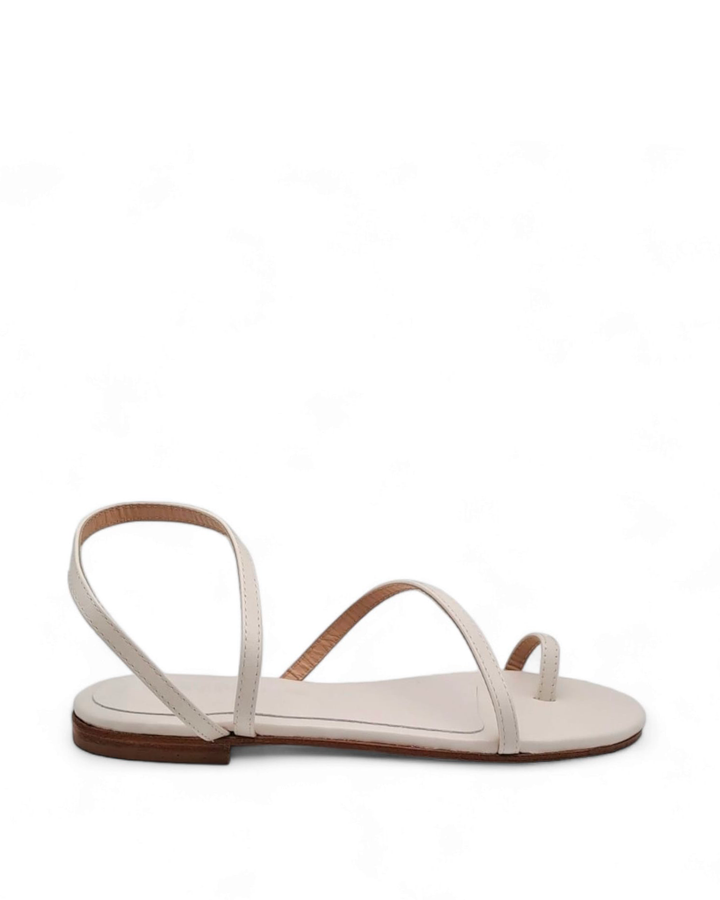 Sissi Cream Nappa Sandal