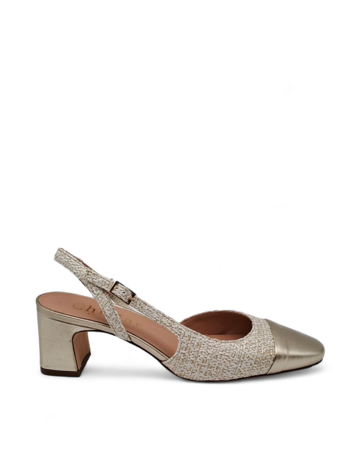 Slingback Ginevra  Rio Avorio