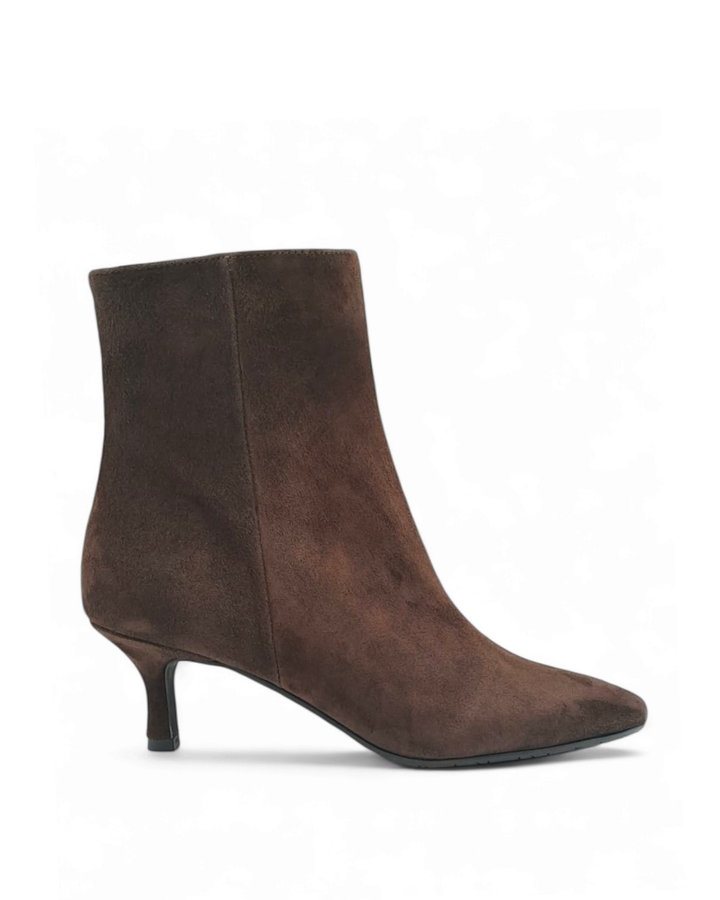 Ilenia Dark Brown Suede Ankle Boot