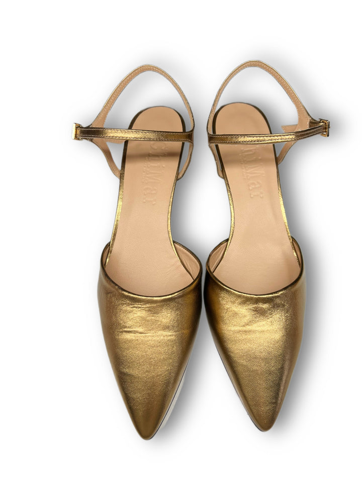 Slingback T5,5 Lam. Bronzo