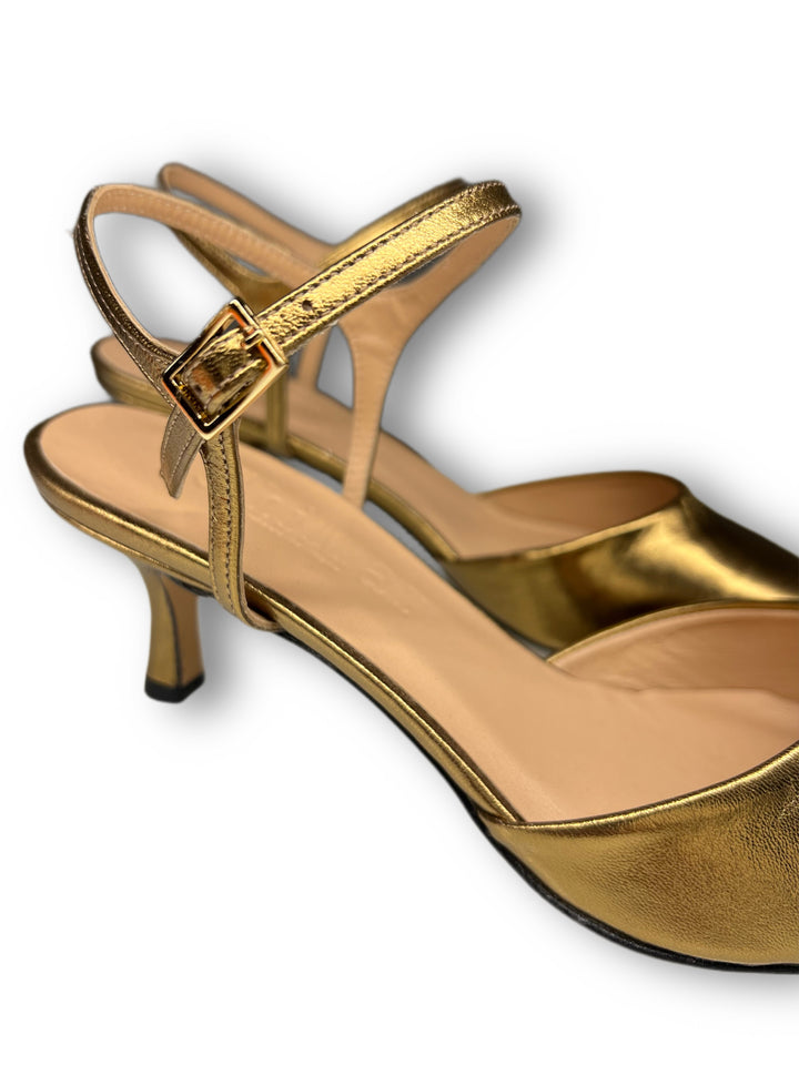 Slingback T5,5 Lam. Bronzo