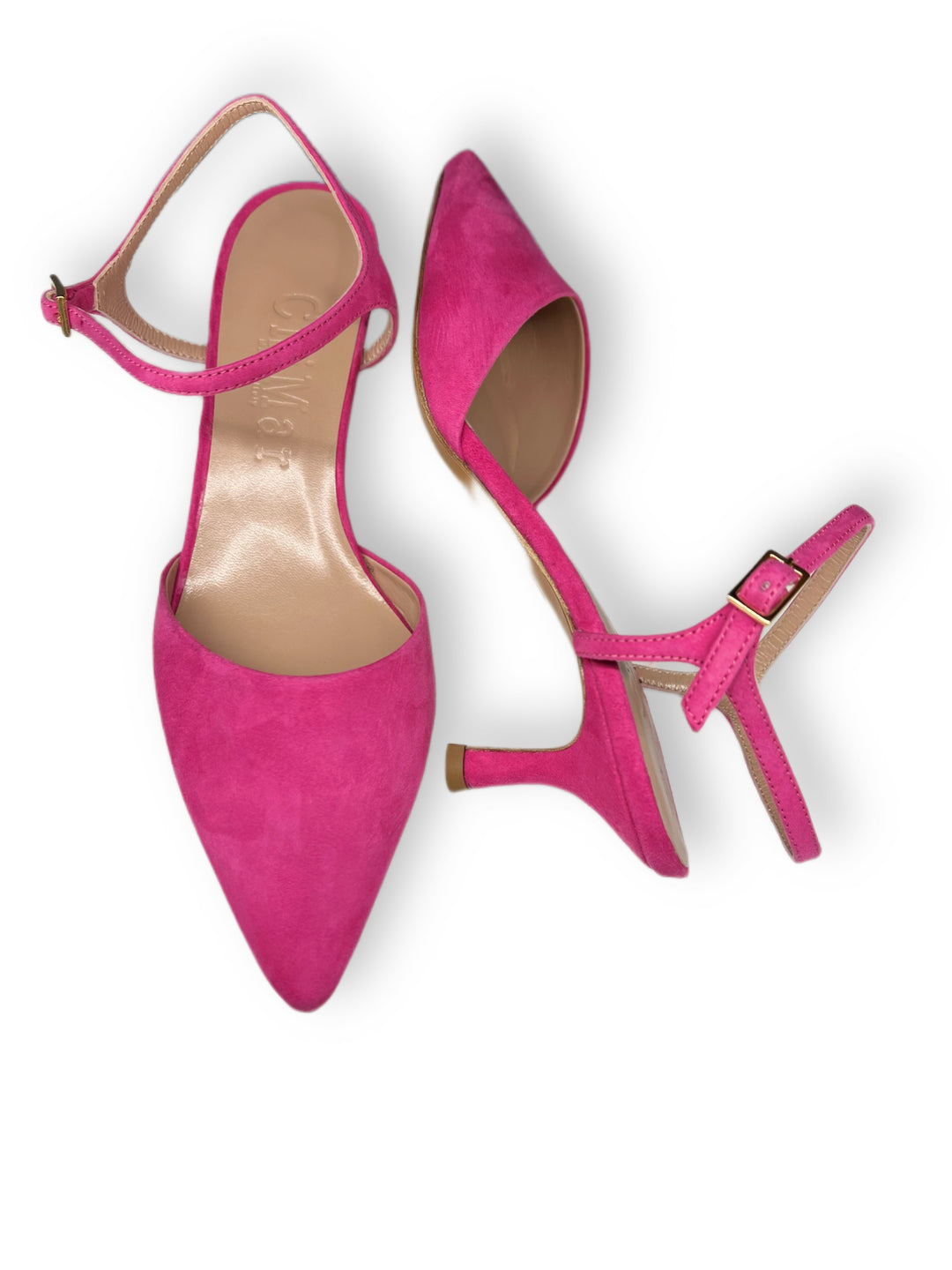 Slingback T5.5 Cyclamen suede