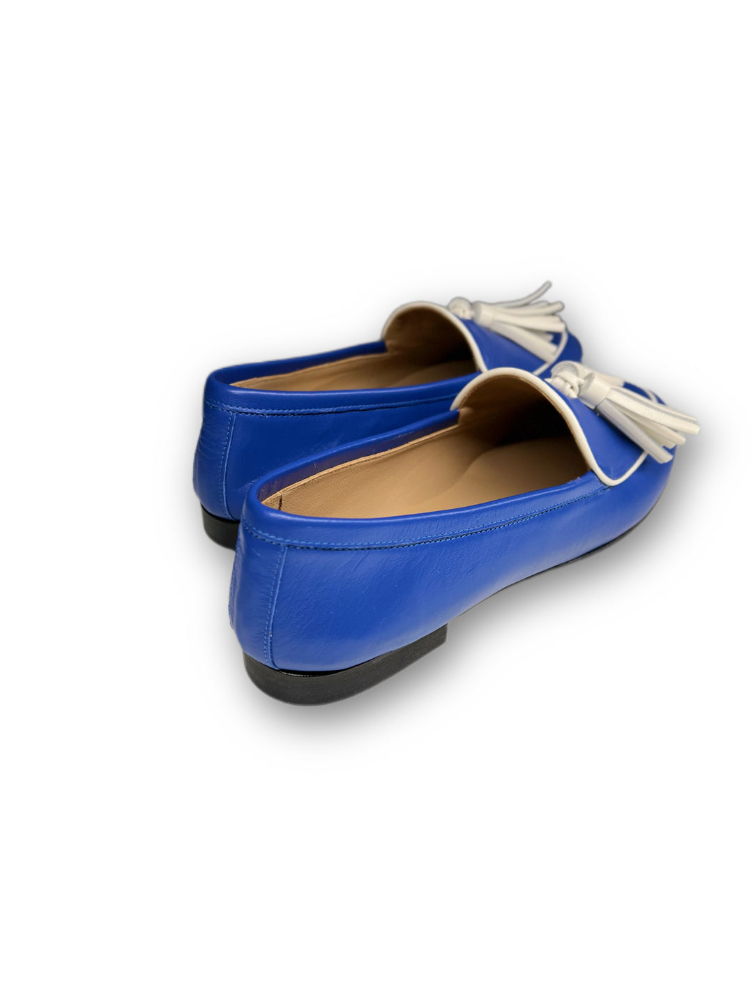 Mocassino Nappa Bluette/Milk