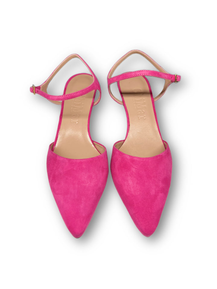 Slingback T5.5 Cyclamen suede