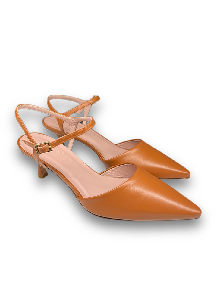 Slingback T5,5 Nappa Caramello