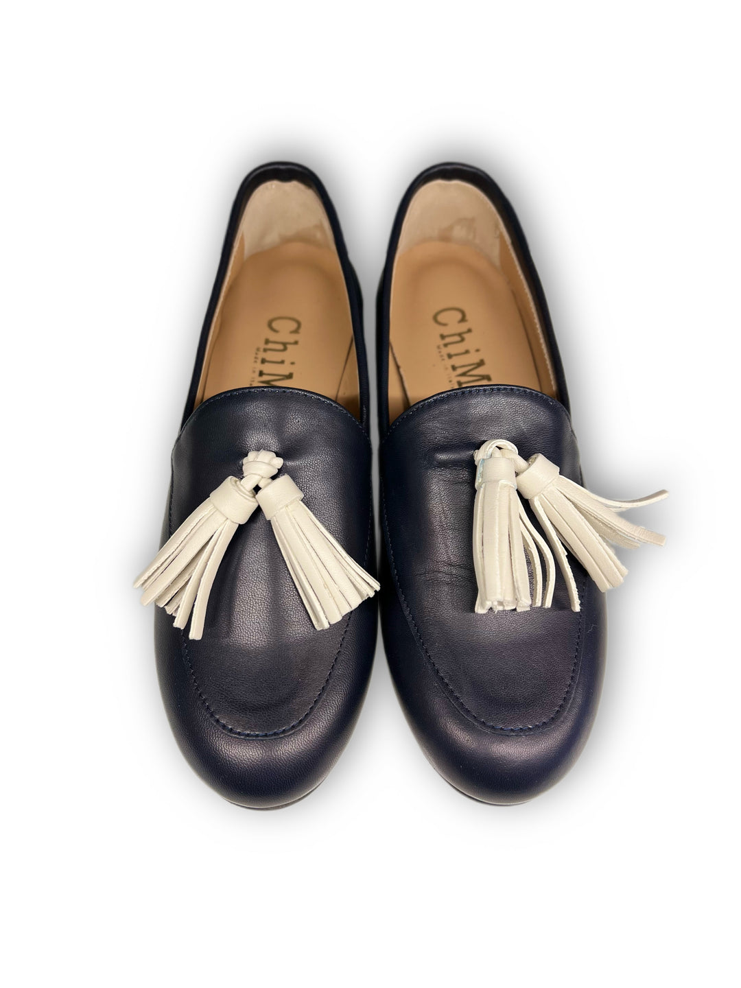 Mocassino Nappa Blu/Milk