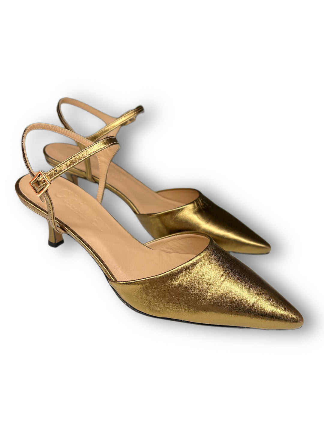 Slingback T5,5 Lam. Bronzo