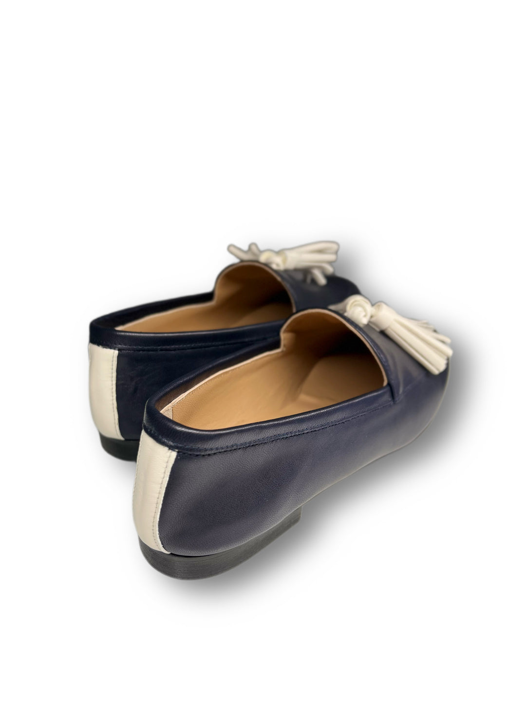 Mocassino Nappa Blu/Milk