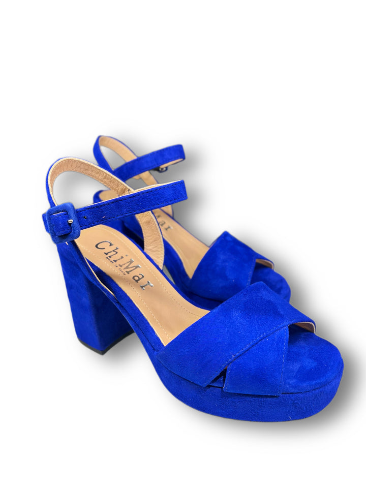 Royal Suede Plateau Sandal