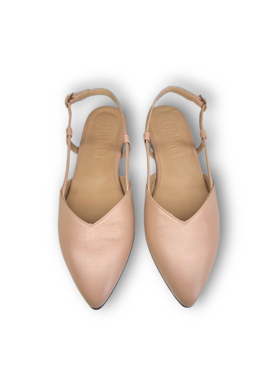 Slingback ChiMar Nappa Nude