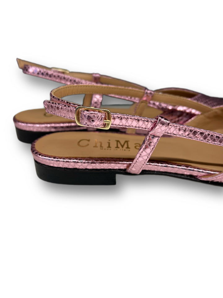 Slingback ChiMar Stampa/Rosa