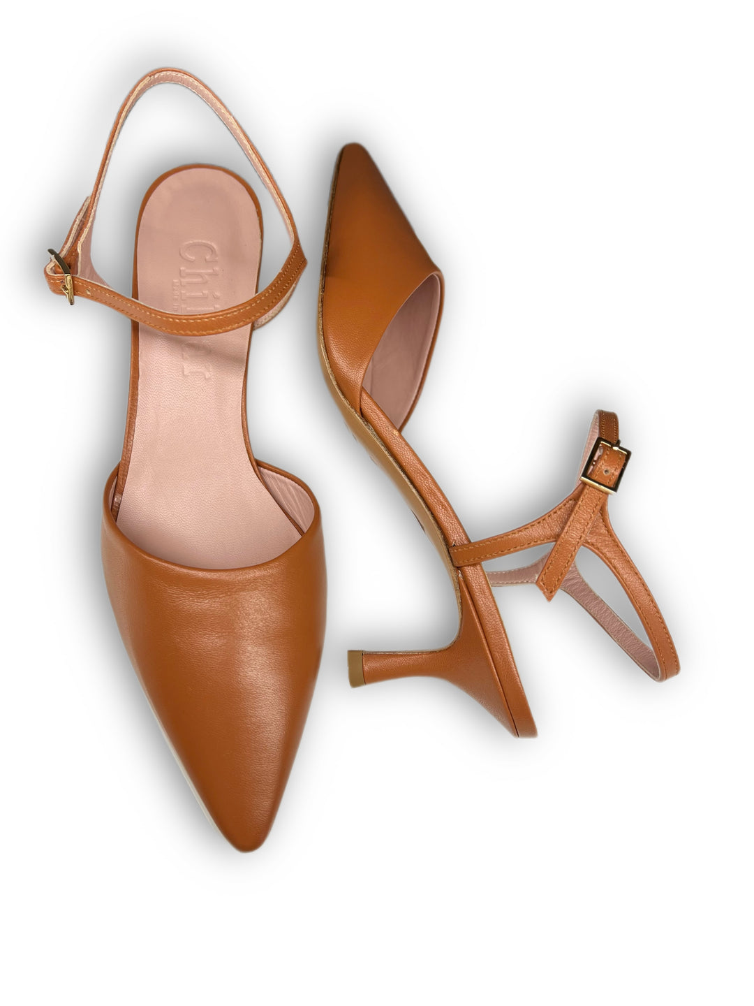 Slingback T5,5 Nappa Caramello