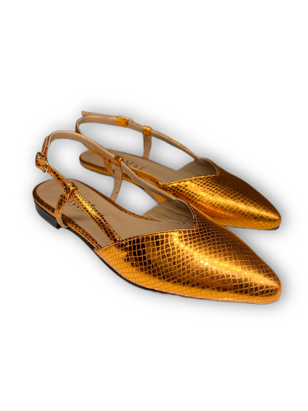 Slingback ChiMar Stampa/Arancio