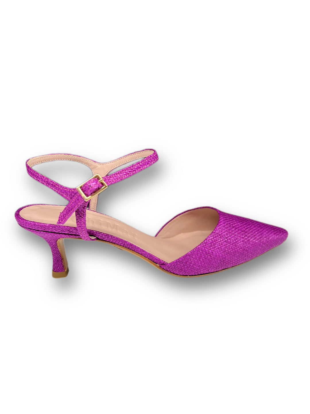 Slingback T5,5 Rafia Viola