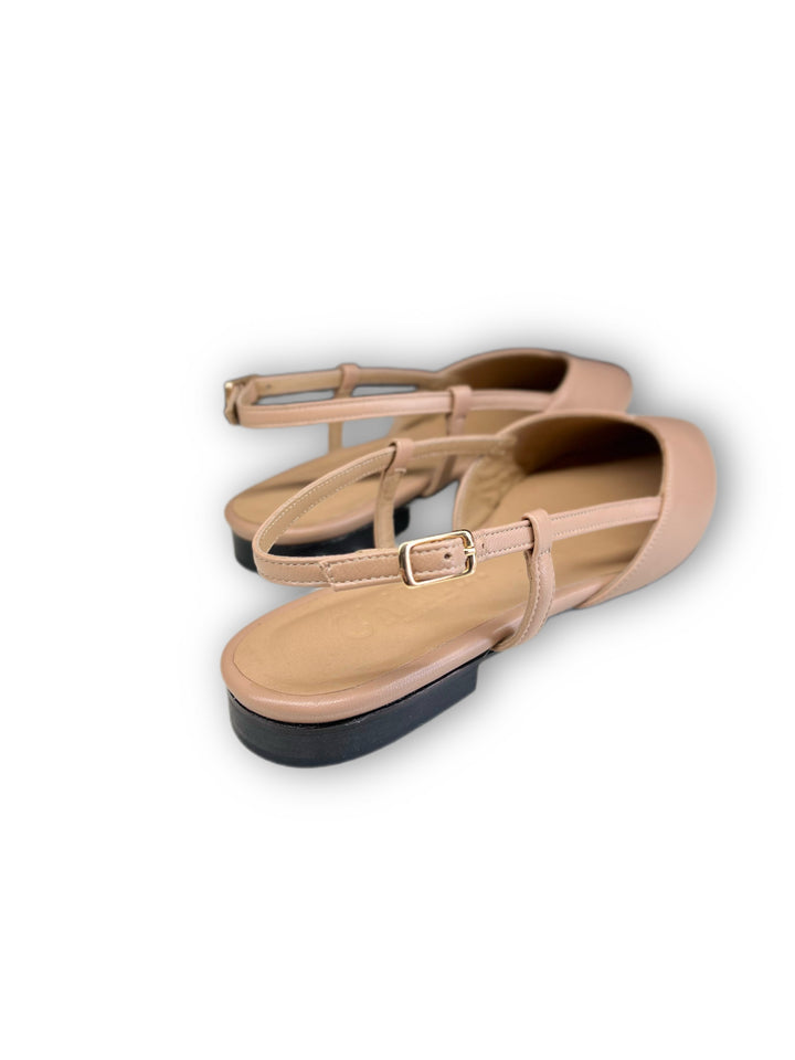 Slingback ChiMar Nappa Nude