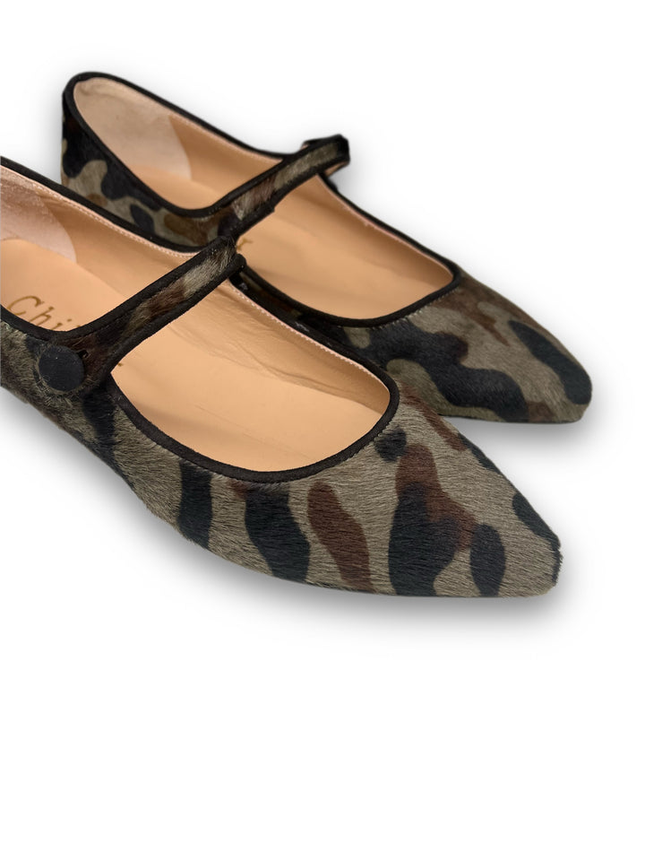 Mary Jane Cavallino Camouflage