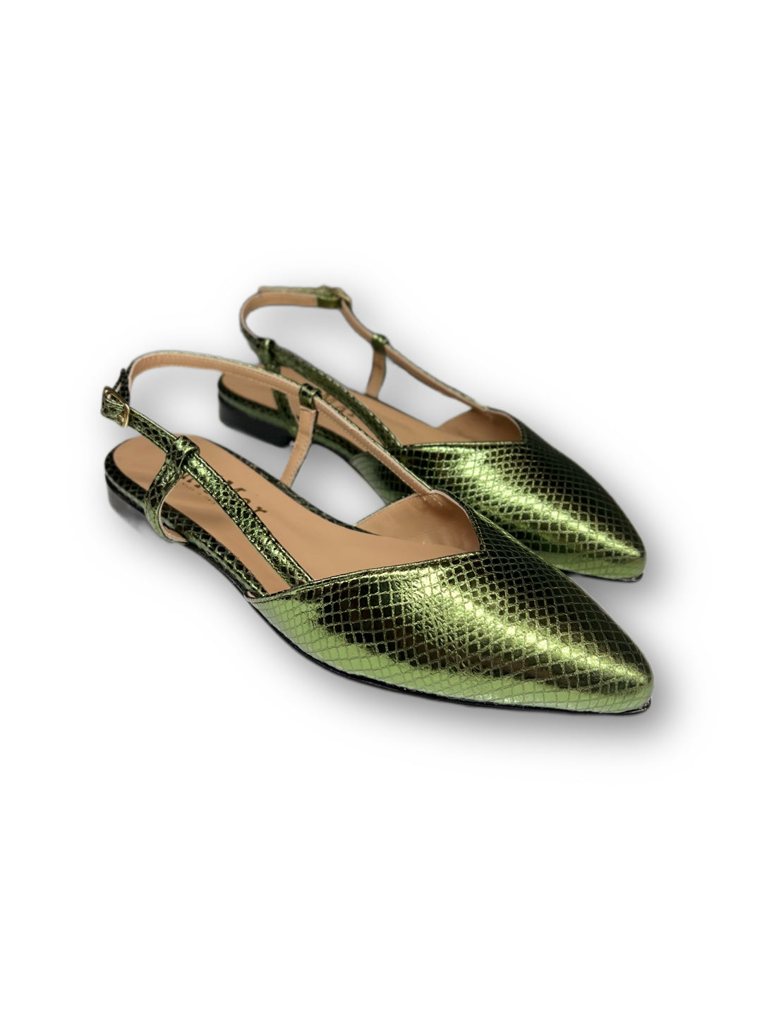 Slingback ChiMar Stampa/Verde