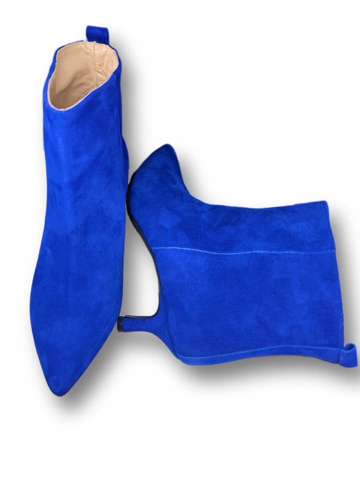 Capri Blue Suede Ankle Boot