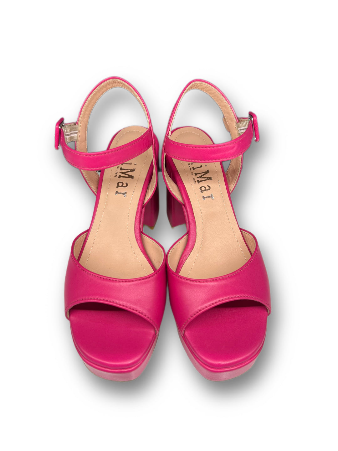 Fuchsia Plateau Sandal