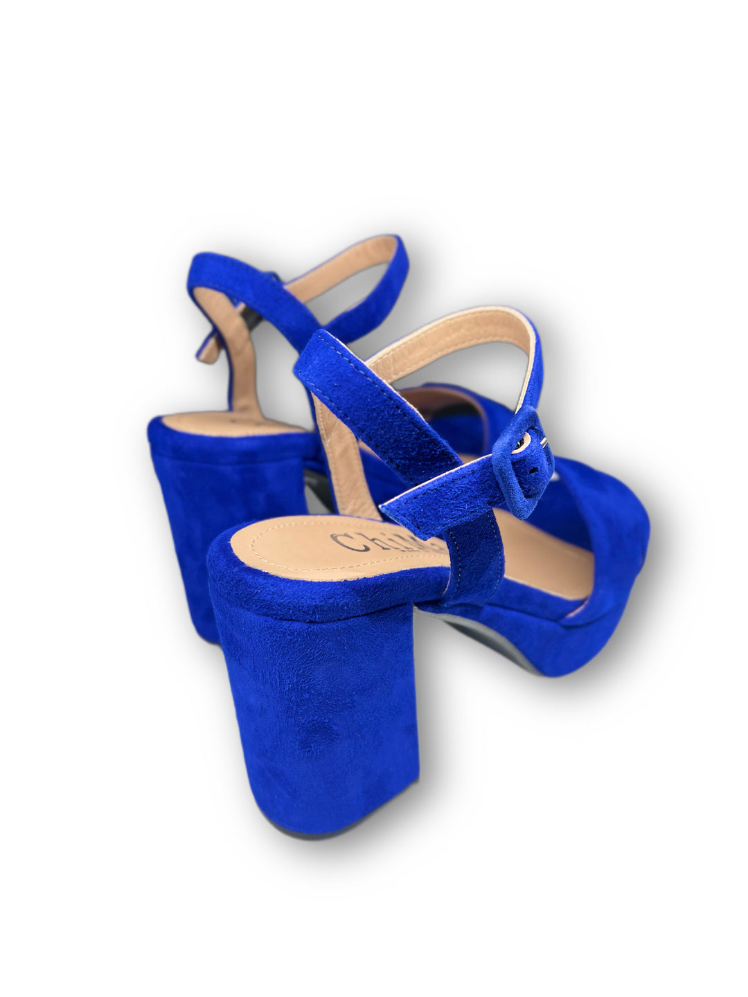 Royal Suede Plateau Sandal