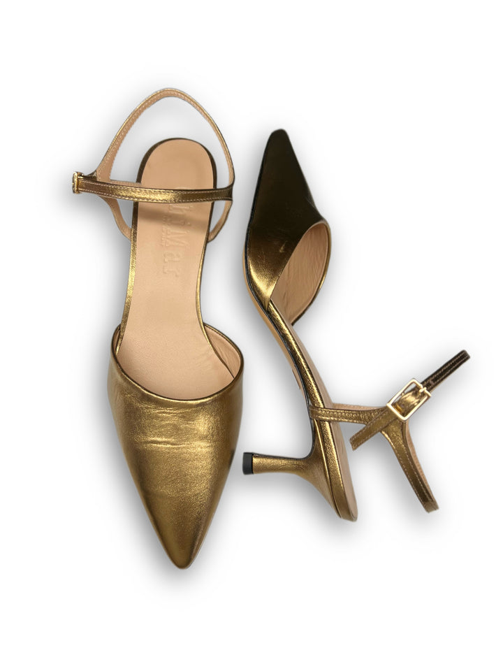 Slingback T5,5 Lam. Bronzo