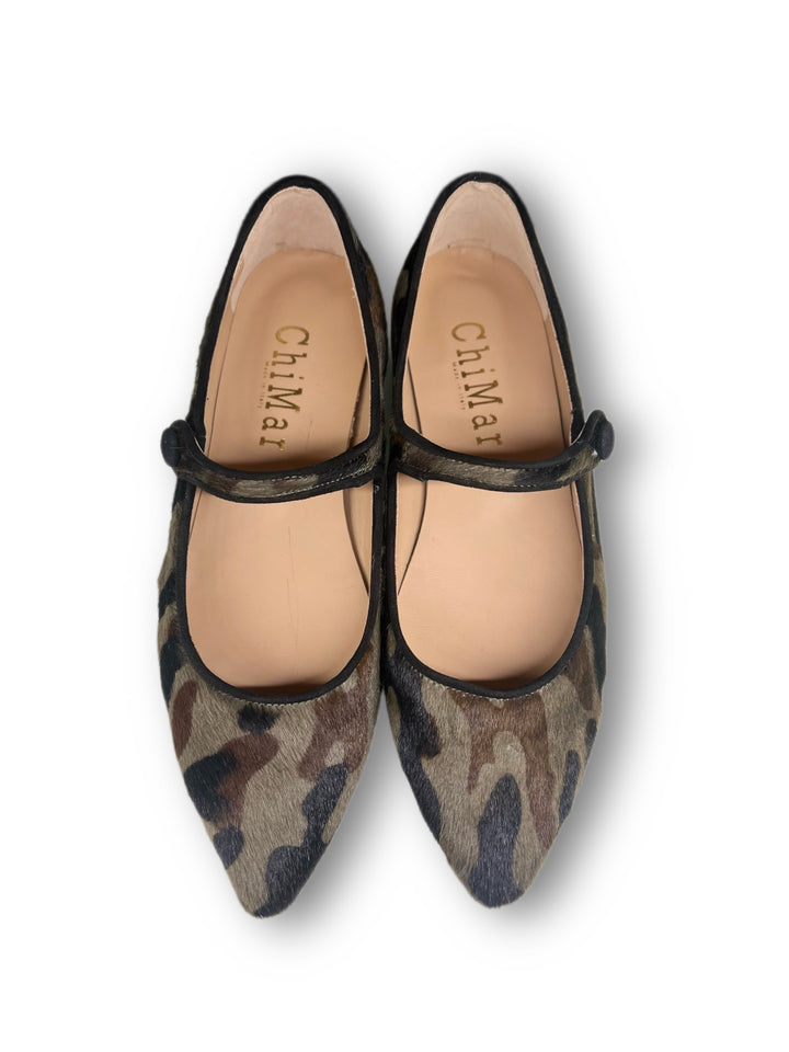 Mary Jane Cavallino Camouflage