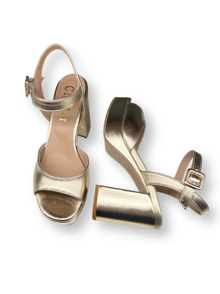 Platinum Plateau Sandal