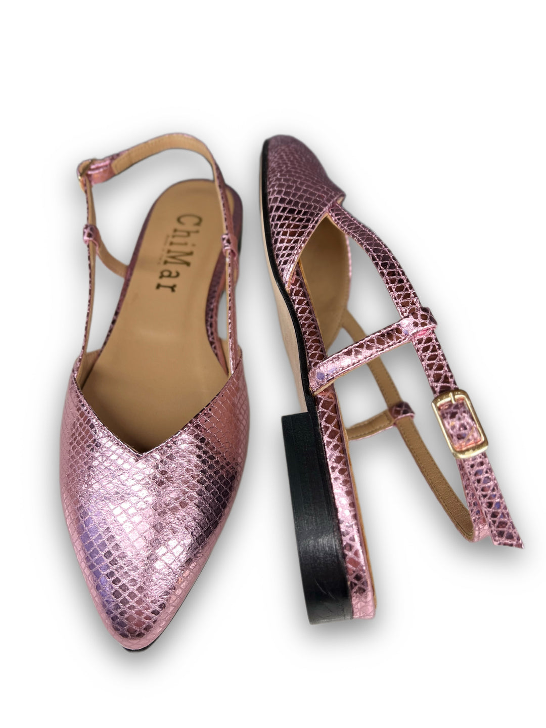 Slingback ChiMar Stampa/Rosa